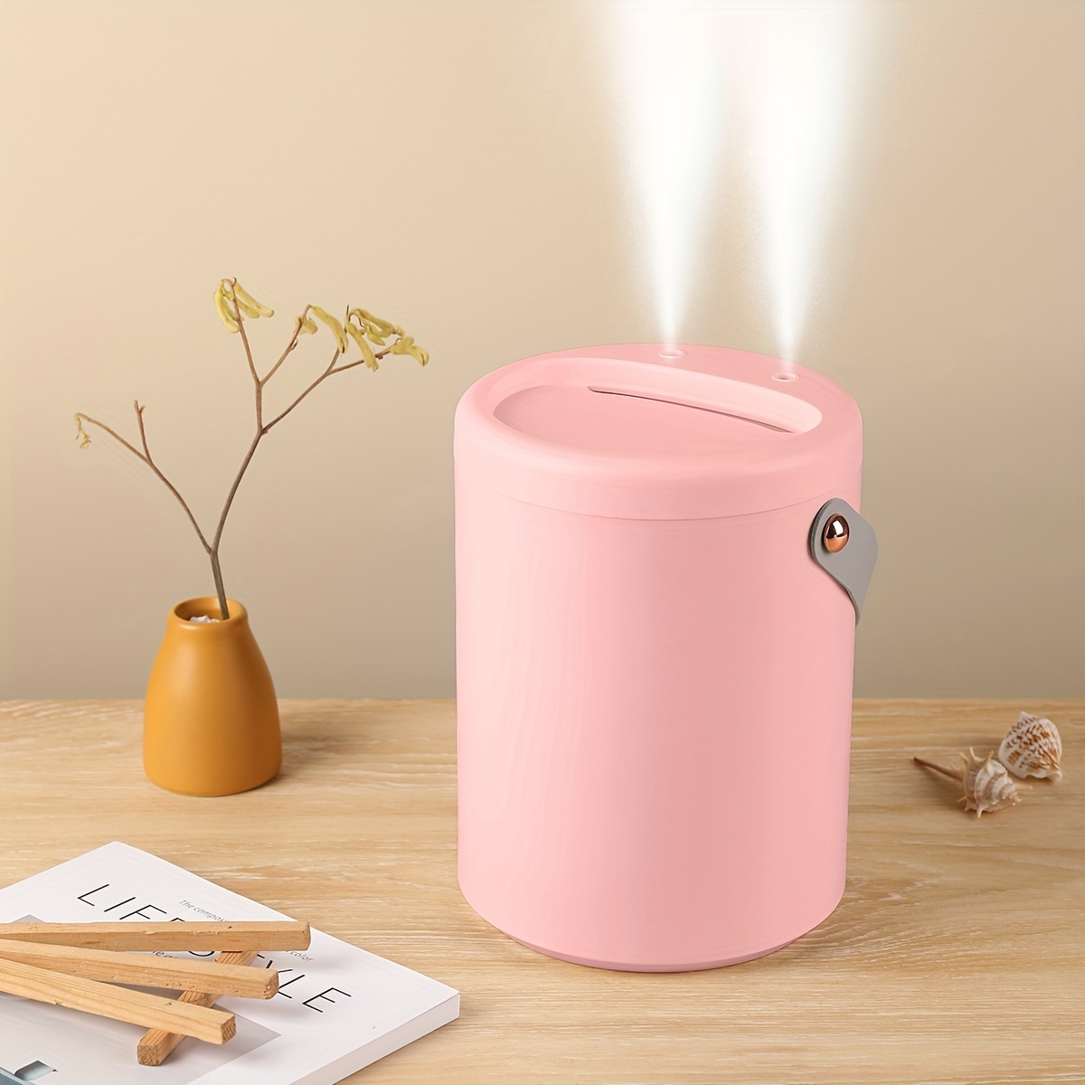 3L USB Humidifier with Night Light — Front View
