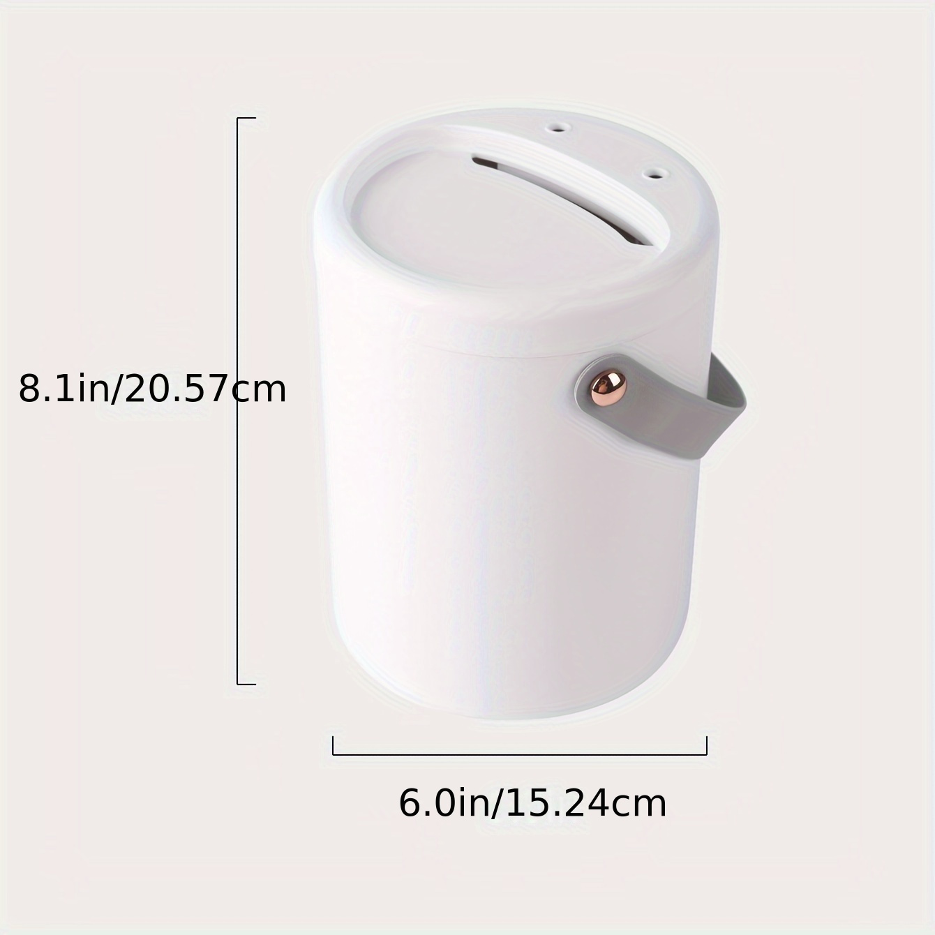 3L USB Humidifier with Night Light — Top View