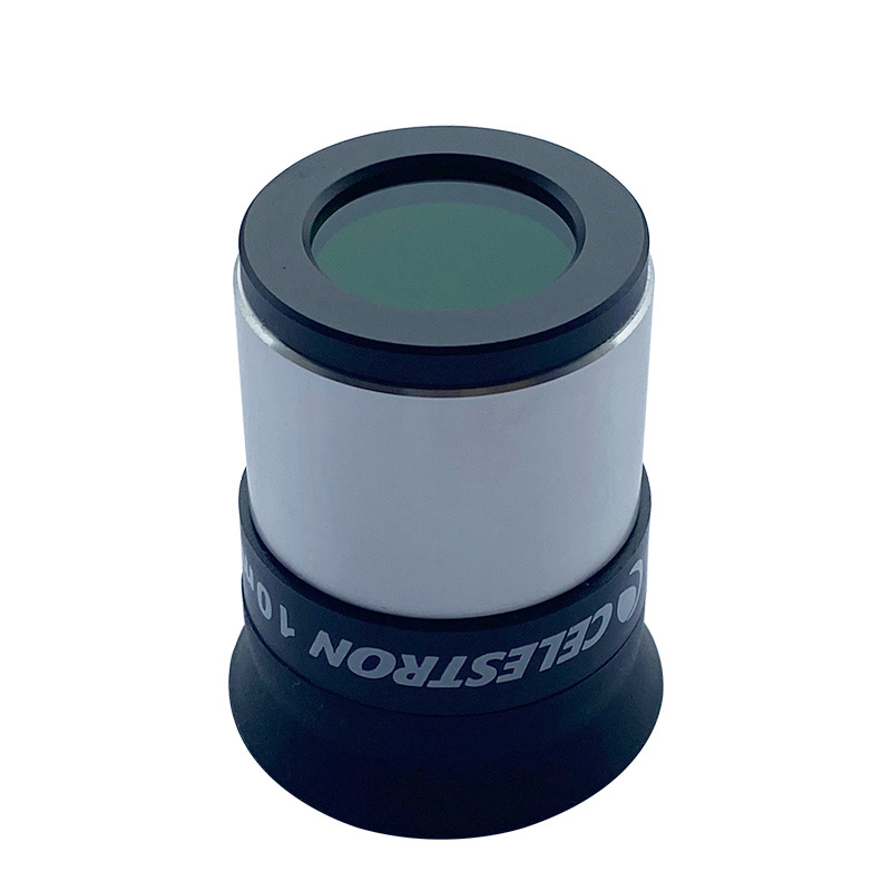 Installation diagram: 1.25-inch moon filter screwed into standard 1.25-inch eyepiece barrel