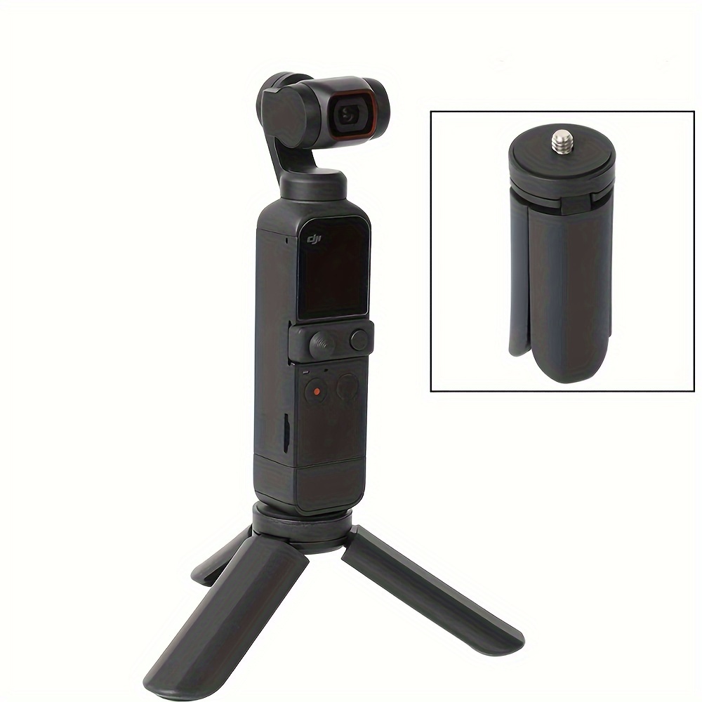 Mini Tripod for DJI Pocket 3 & 2, GoPro Action 2, DJI OM 5 / 4, OSMO Mobile 3 — Front View