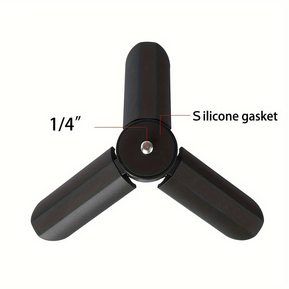 Mini Tripod for DJI Pocket 3 & 2, GoPro Action 2, DJI OM 5 / 4, OSMO Mobile 3 — Close-up of Top Mounting Structure