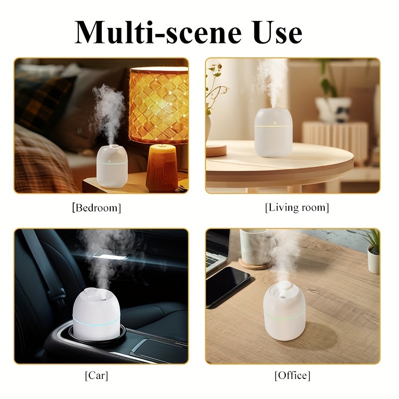 desktop humidifier portable humidifier ambient holiday gift suitable for families bedrooms living rooms office details 6