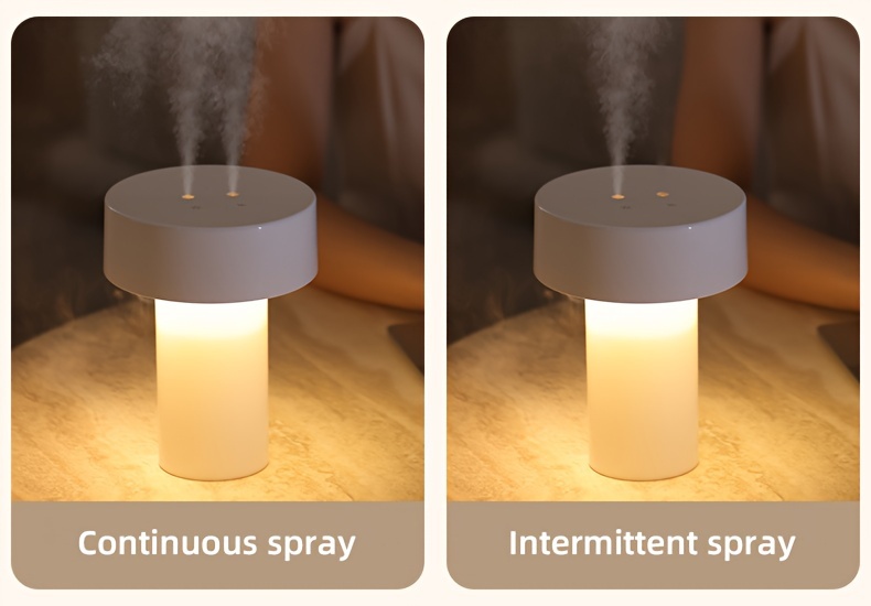 Maintenance access: removable nebulizer nozzle and bottom cover