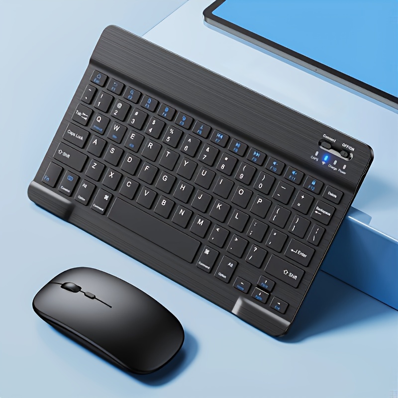 78-Key Rechargeable Ultra-Thin Wireless Keyboard for PC, Laptop, MacBook, Tablet, iPad, iOS, Android, and Windows — 0