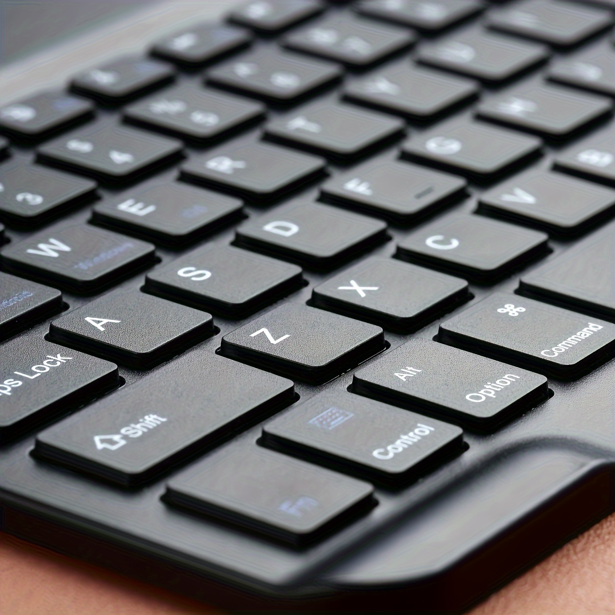 78-Key Rechargeable Ultra-Thin Wireless Keyboard for PC, Laptop, MacBook, Tablet, iPad, iOS, Android, and Windows — 2
