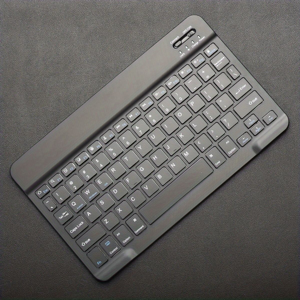 78-Key Rechargeable Ultra-Thin Wireless Keyboard for PC, Laptop, MacBook, Tablet, iPad, iOS, Android, and Windows — 3