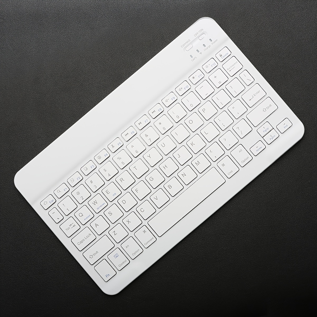 78-Key Rechargeable Ultra-Thin Wireless Keyboard for PC, Laptop, MacBook, Tablet, iPad, iOS, Android, and Windows — 5