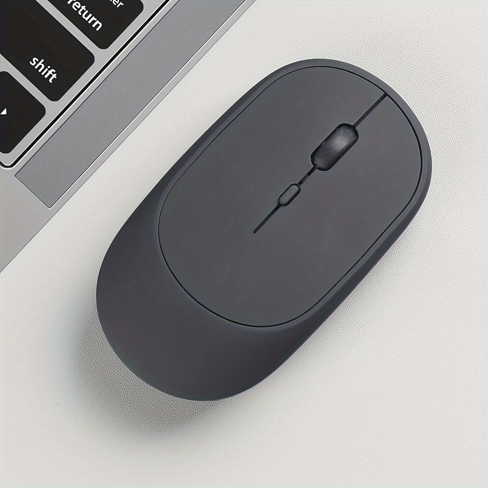 Dual-tone 2.4G wireless mouse — top view