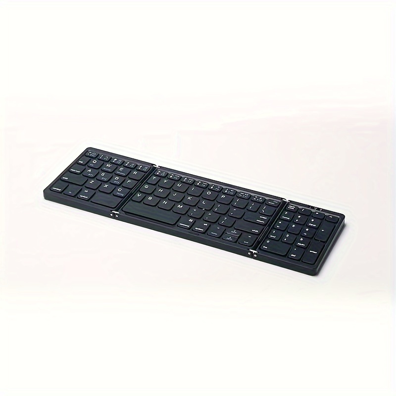 Tri-Fold Mini Wireless Keyboard — Numeric Keypad Layout