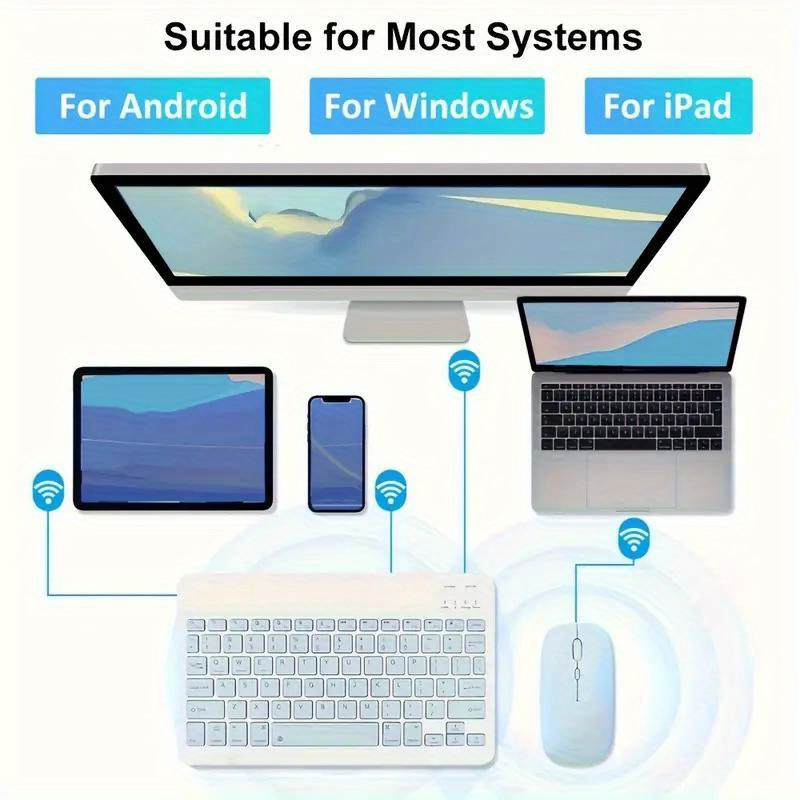 Top-down view of the keyboard highlighting silent keys and compact layout