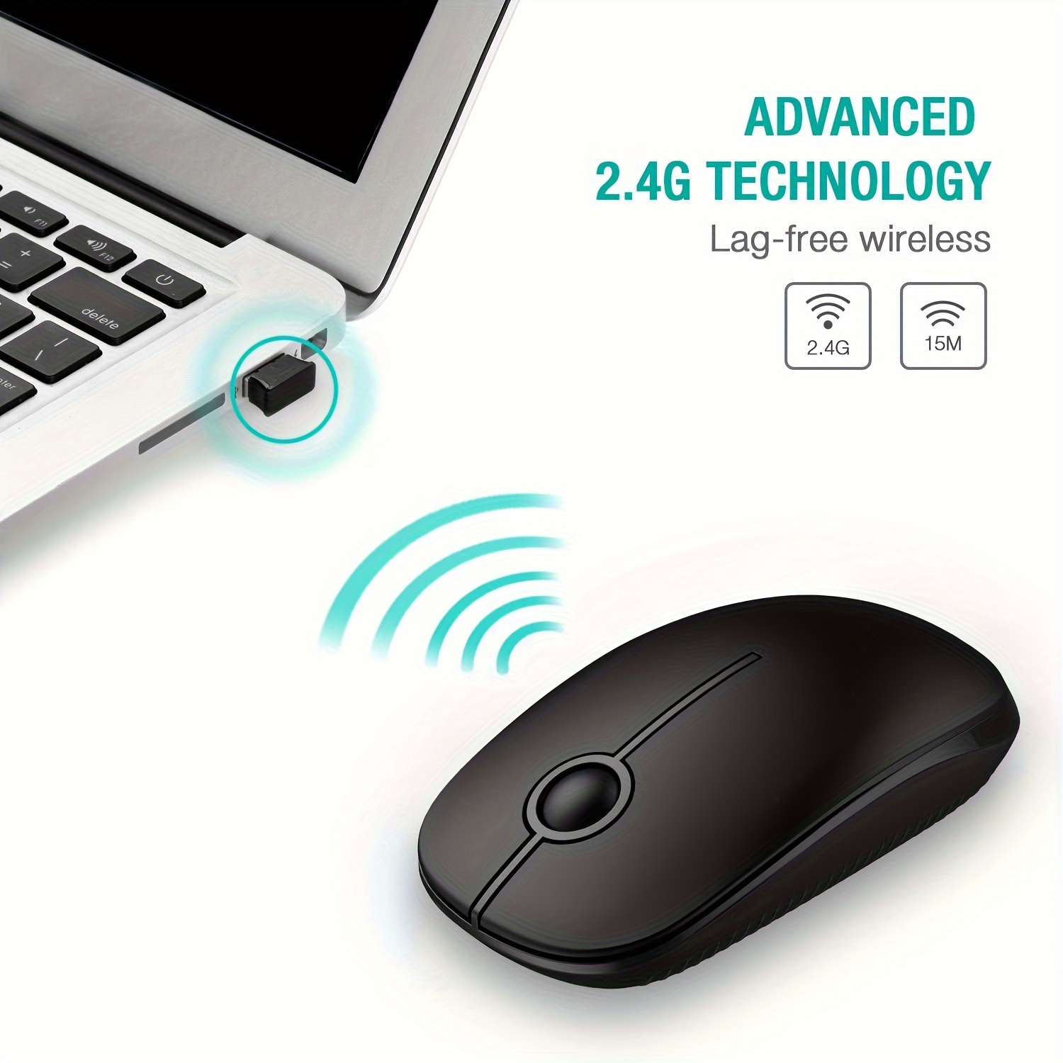 Top-down view emphasizing matte surface texture and button layout