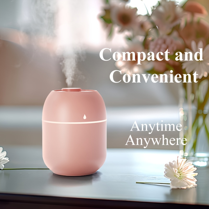 desktop humidifier portable humidifier ambient holiday gift suitable for families bedrooms living rooms office details 1