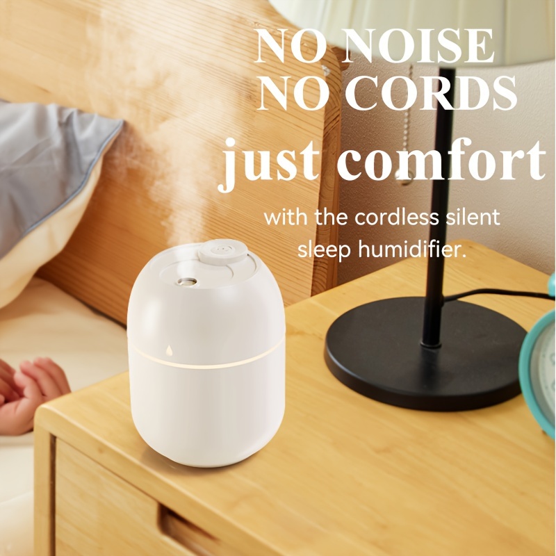 desktop humidifier portable humidifier ambient holiday gift suitable for families bedrooms living rooms office details 4