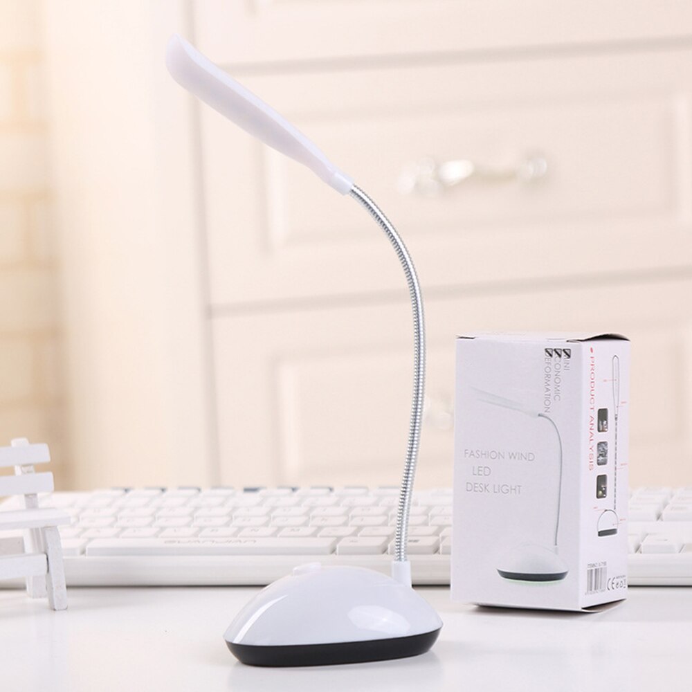1pc led desk light table lamp reading 3xaaa battery desk lamp mini eye protection office bedroom bedside led study table details 6
