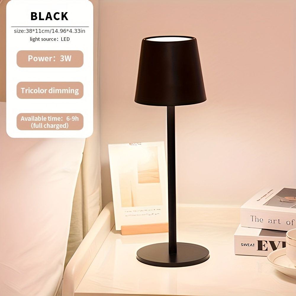 led desk lamp bar restaurant wireless table lamps study office lamp with usb charging details 1