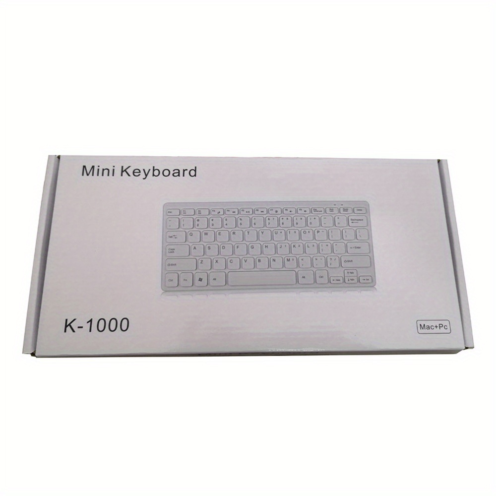 notebook computer mini keyboard with wired usb resembling a chocolate keyboard details 2