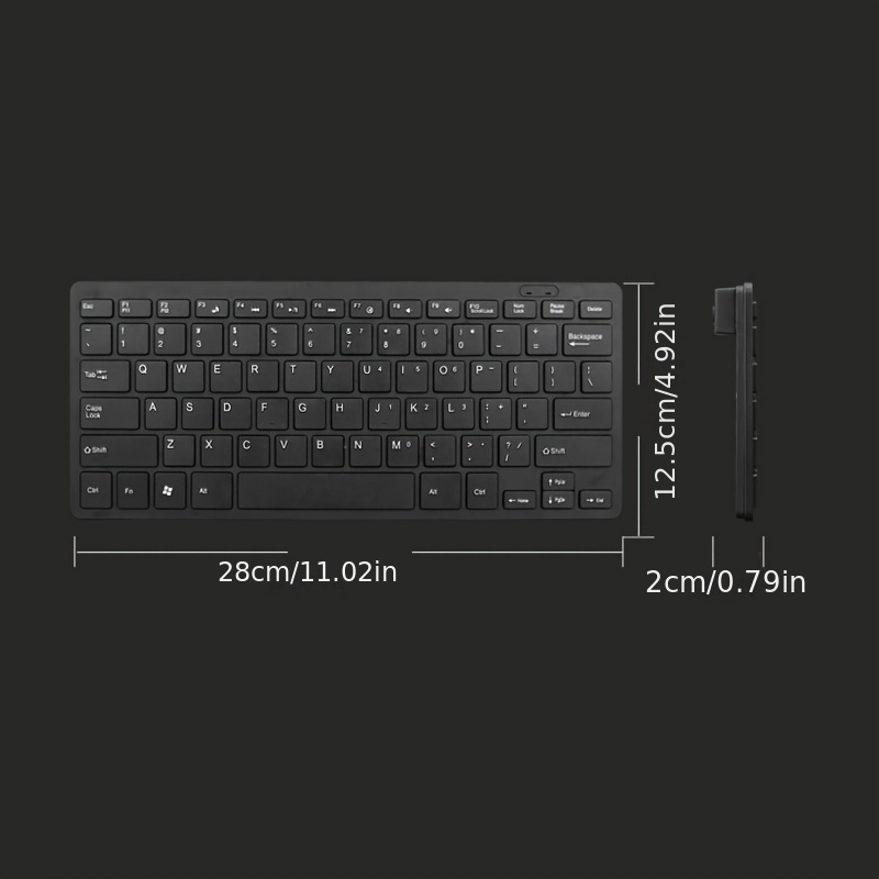 notebook computer mini keyboard with wired usb resembling a chocolate keyboard details 4