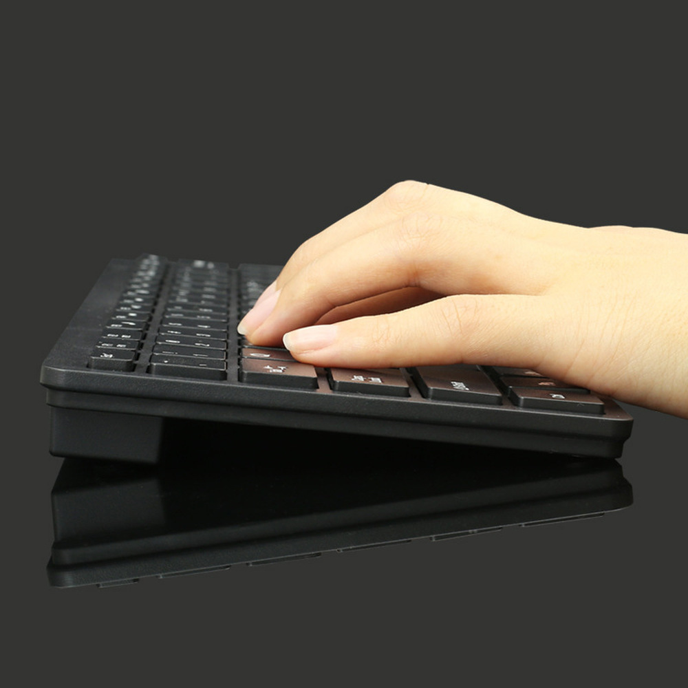 notebook computer mini keyboard with wired usb resembling a chocolate keyboard details 5