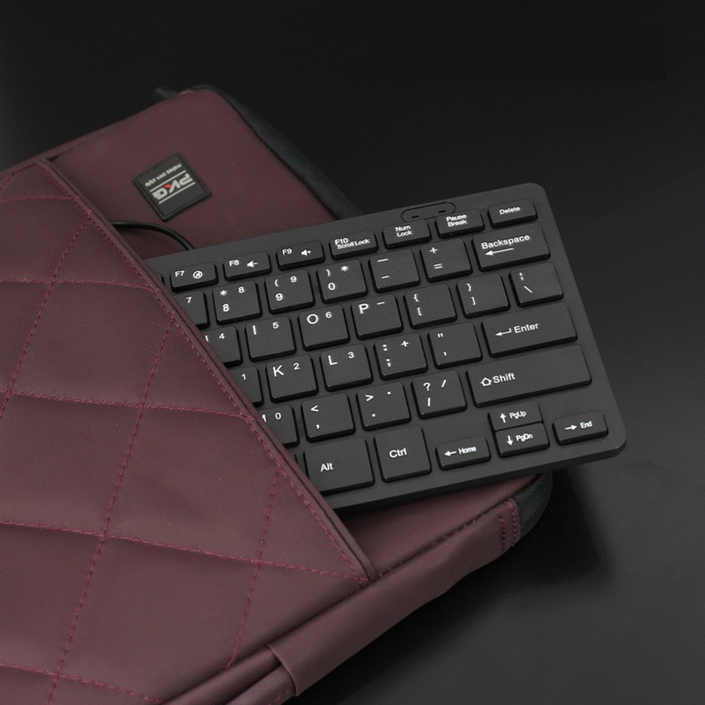 notebook computer mini keyboard with wired usb resembling a chocolate keyboard details 6