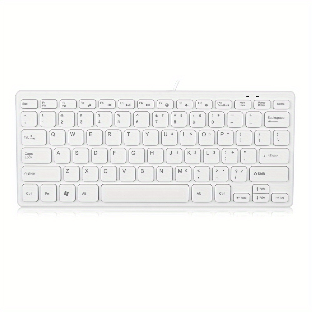 notebook computer mini keyboard with wired usb resembling a chocolate keyboard details 7