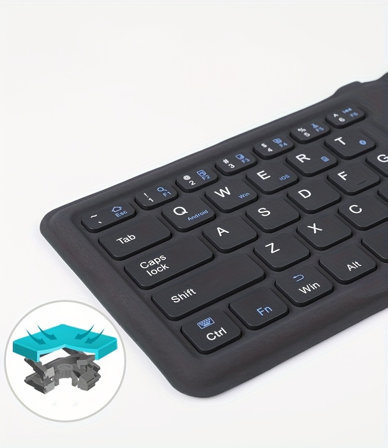 foldable 166 wireless keyboard details 5