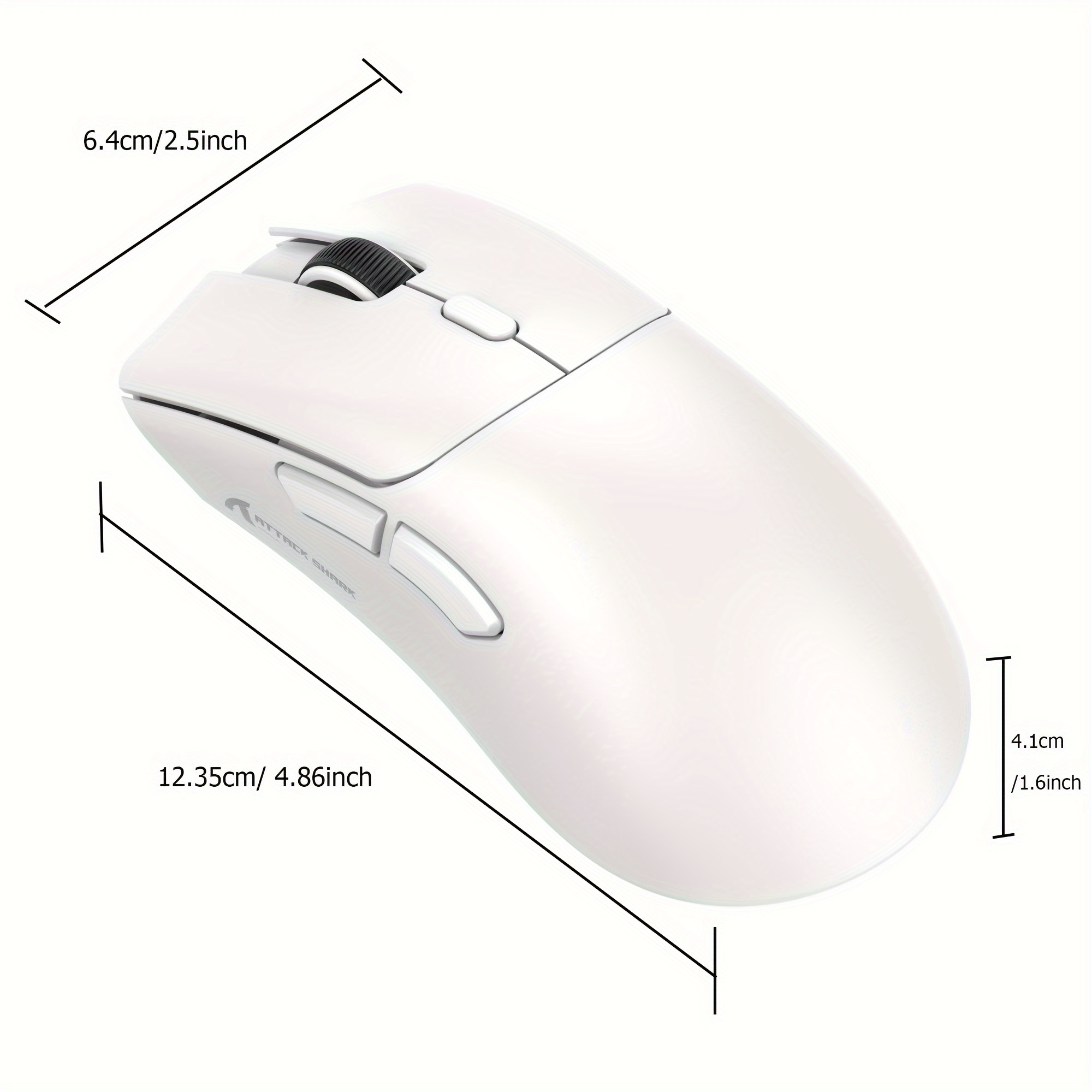 r1 wireless mouse with 59g lightweight tri mode bt5 2 2 4ghz wired computer mouse paw3311 dpi optical sensor 7 programmable buttons long mouse for pc details 2
