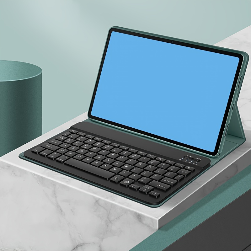 suitable for ipad ipad pro ipad mini ipad air rechargeable ultra thin wireless keyboard for iphone samsung tablet smartphone ios android windows portable mini wireless 10 inch keyboard details 5