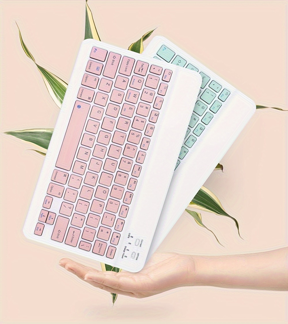 ultra slim set portable bt keyboard and mouse combo suitable for ipad tablet laptop office computer keyboard details 1